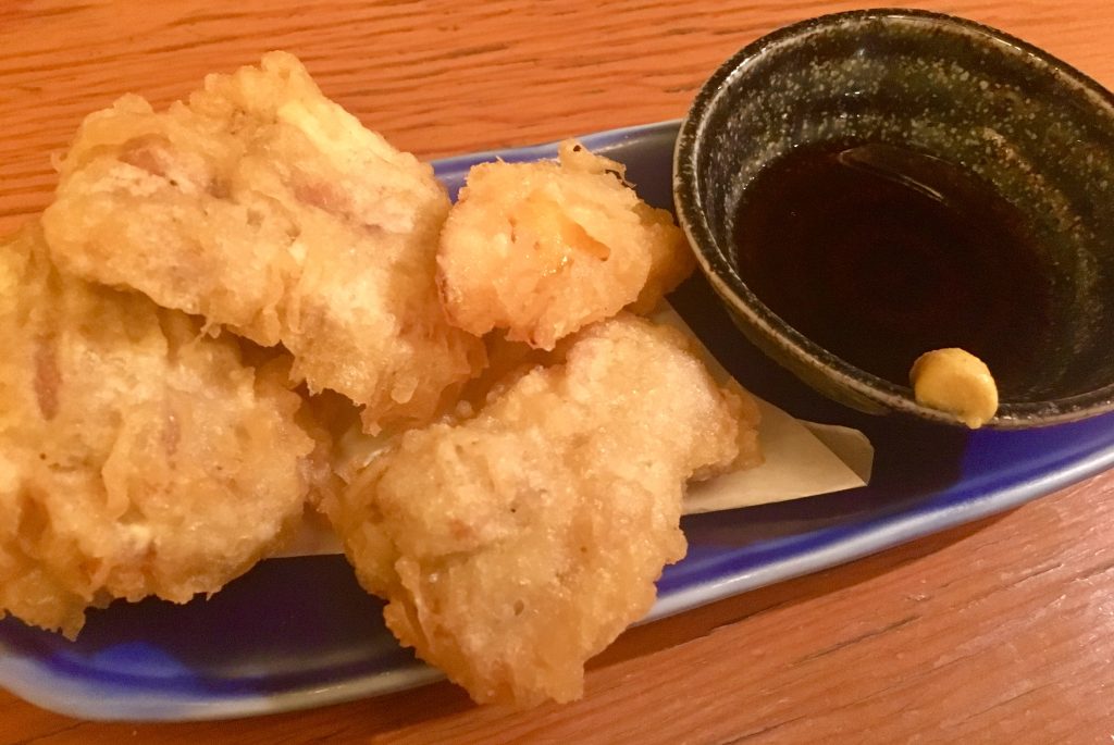 とり天 ウラニワ八王子|とり天が激美味い大分居酒屋でドラゴン発見!?