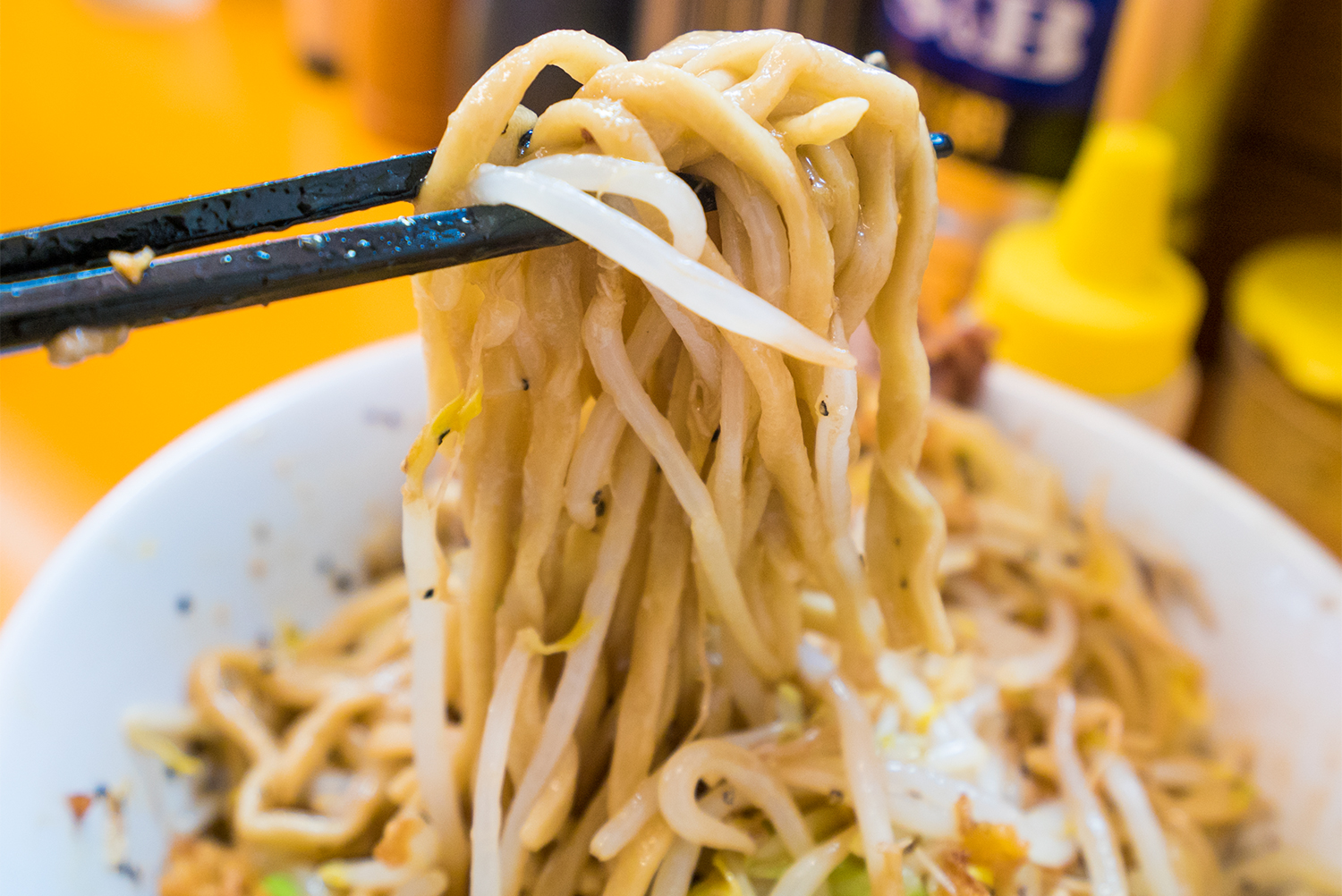 ラーメンA(エース)!!カレー粉のある二郎インスパイア!!駐車場写真あり