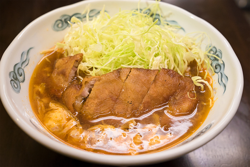 八王子五十番!!絶品ふわふわたまごの担々麺とパーコー麺