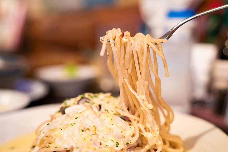 太陽讃歌の珍しいスープスパゲッティが超オシャレ&美味し!!