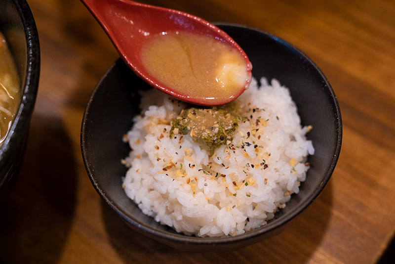 麺屋 神風 八王子 バジルライス