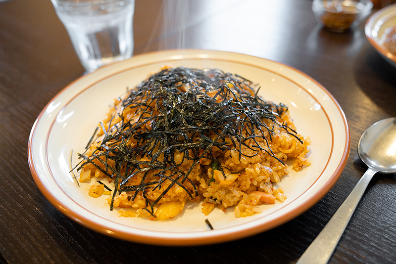 喫茶 馬天使 焼き飯(キムチ味)