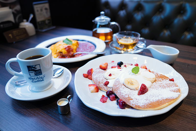 日常使いに便利なカフェ 八王子珈琲店 のランチとパンケーキ 八王子ジャーニー